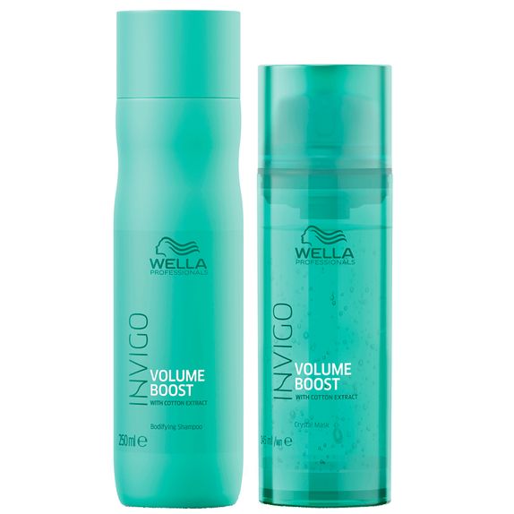 WELLA-INVIGO-VOLUME-BOOST-SHAMPOO--250ML--E-MASCARA--145ML-
