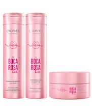 Cadiveu-Boca-Rosa-Hair-Kit-Quartzon-Shampoo--250ml--Condicionador--250ml--e-Mascara--200ml-