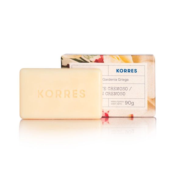 Korres---Sabonete-em-Barra---Gardenia-Grega-90-g