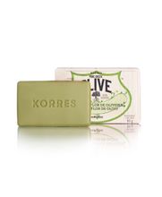 Korres---Sabonete-em-Barra---GREEK-OLIVE---Flor-de-Oliveira-90-g