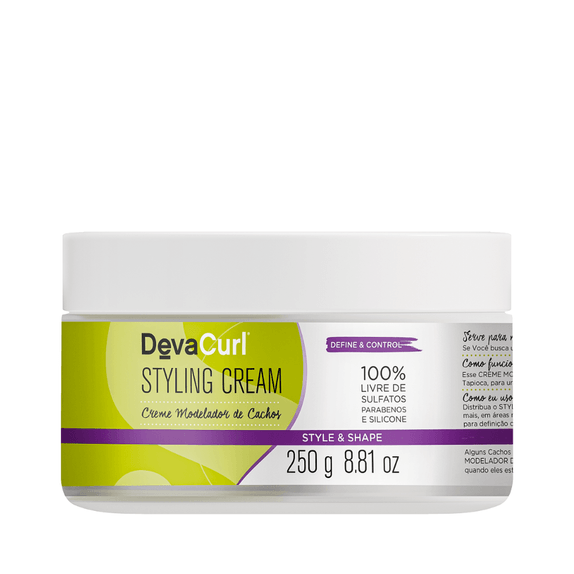Deva-Curl-Styling-Cream-Creme-Modelador-250g Deva-Curl-Styling-Cream-Creme-Modelador-250g