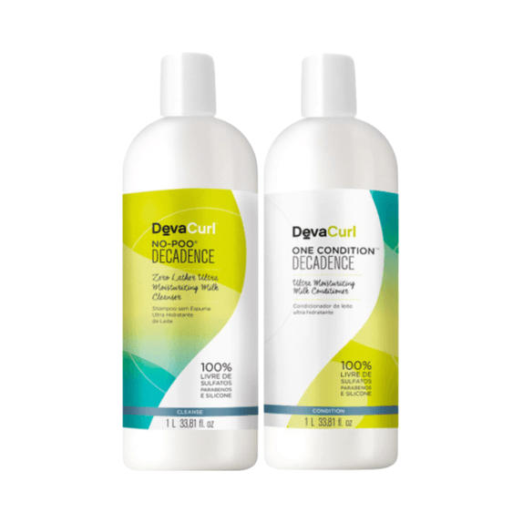 DevaCurl-Decadence-No-Poo-Shampoo1000ml-Condicionador1000ml DevaCurl-Decadence-No-Poo-Shampoo1000ml-Condicionador1000ml