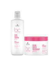 Kit Schwarzkopf Bonacure Clean Volume Boost Shampoo 1L + Condicionador 1L +  Perfect Foam Creatine 150mL - Plena Cosméticos