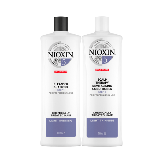 Nioxin-Sistema-5-Shampoo-1000ml-e-Condicionador-1000ml