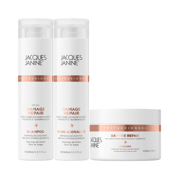 jacques-janine-damage-repair-shampoo-240ml-condicionador-240ml-mascara-240g jacques-janine-damage-repair-shampoo-240ml-condicionador-240ml-mascara-240g