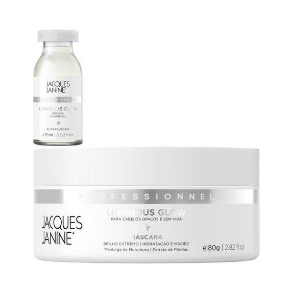 jacques-janine-luminous-glow-mascara-80g-ampola-15ml jacques-janine-luminous-glow-mascara-80g-ampola-15ml