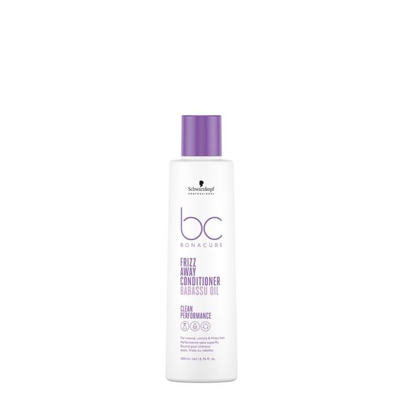 Schwarzkopf-Professional-BC-Bonacure-Clean-Frizz-Away-Babassu-Condicionador-200-ml